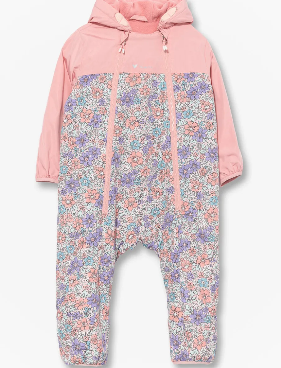 One-Piece Fleece-Lined Rain Suit - Baby Girl