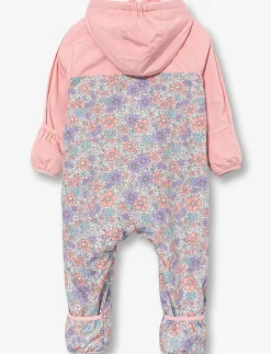 One-Piece Fleece-Lined Rain Suit - Baby Girl