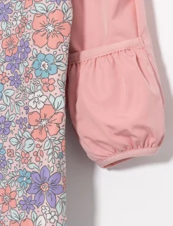 One-Piece Fleece-Lined Rain Suit - Baby Girl