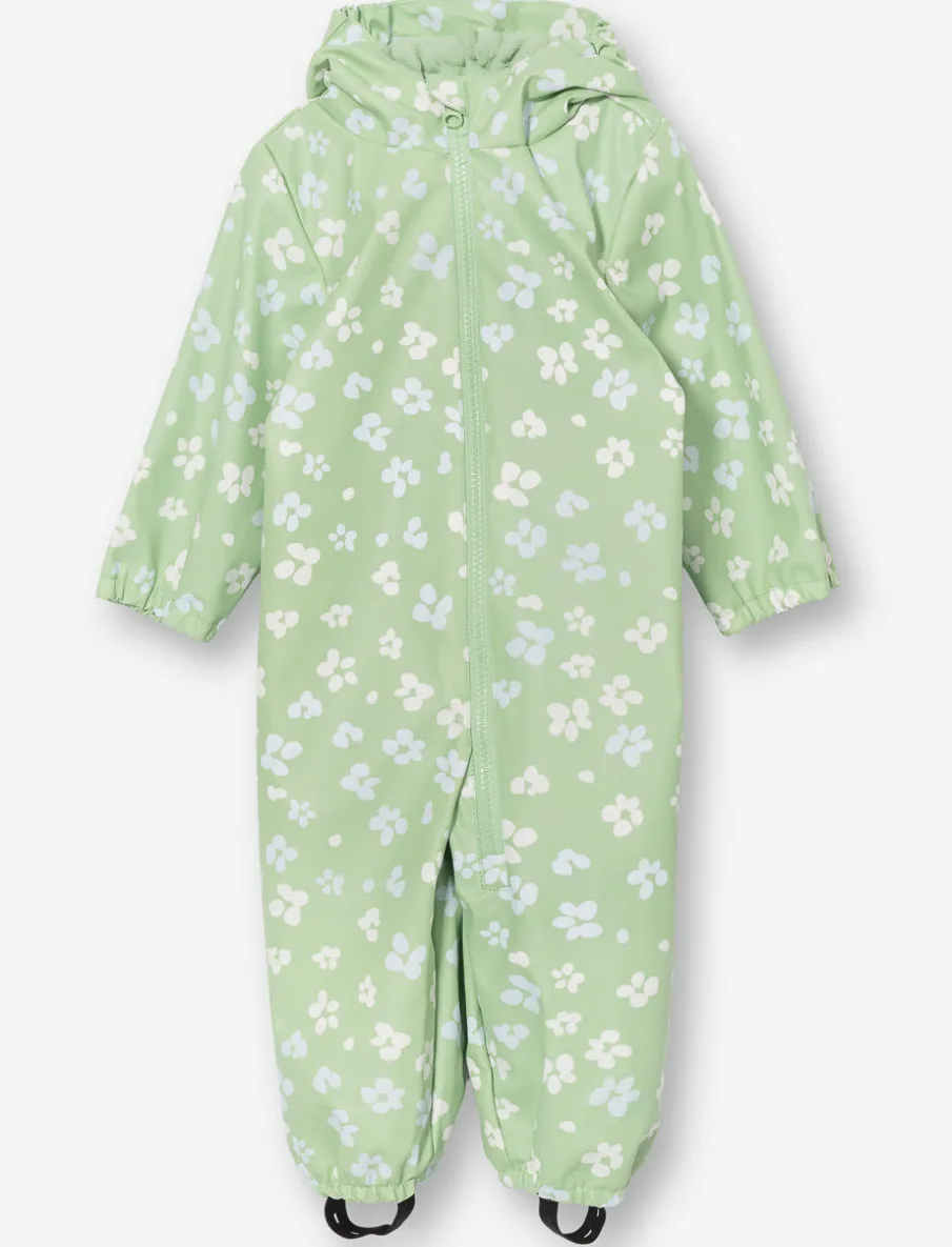 One-Piece Rain Suit - Baby Girl