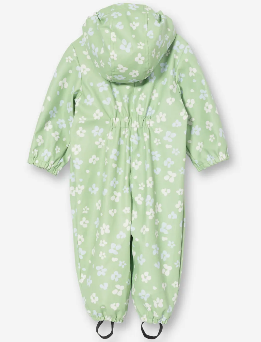 One-Piece Rain Suit - Baby Girl