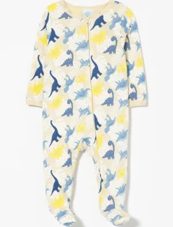 Onesie PJ with Dinosaur Print