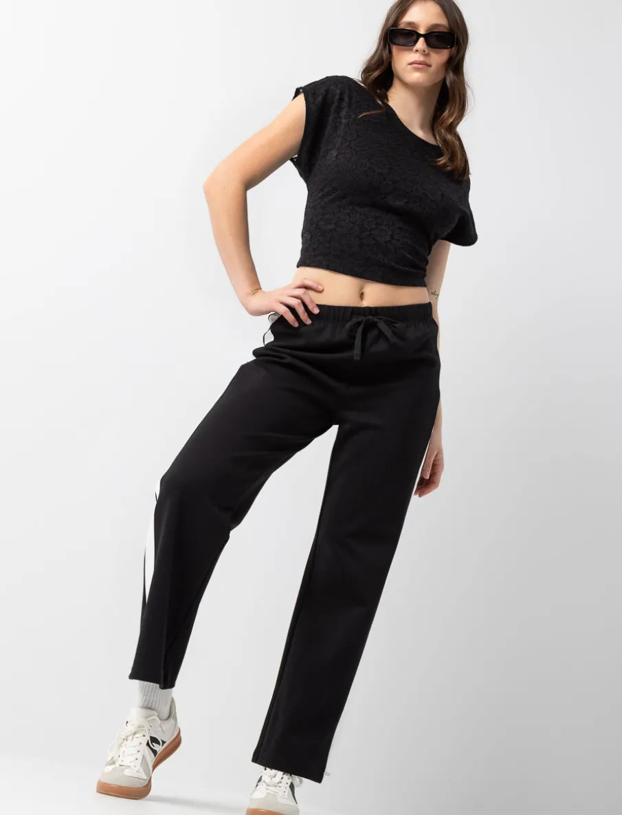 Open Back Lace T-shirt