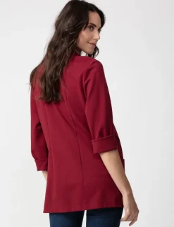 Open Blazer with Pockets