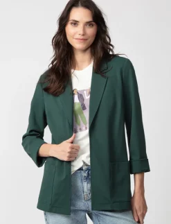 Open Blazer with Pockets