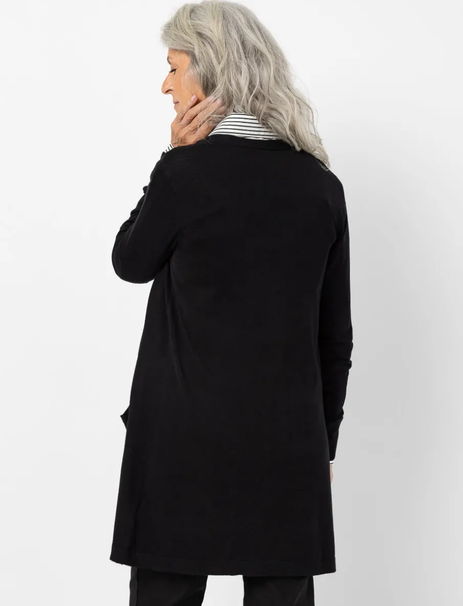 Open-front Pocket Cardigan