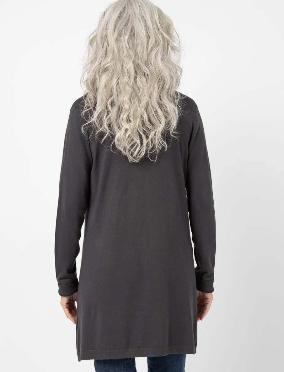 Open-front Pocket Cardigan