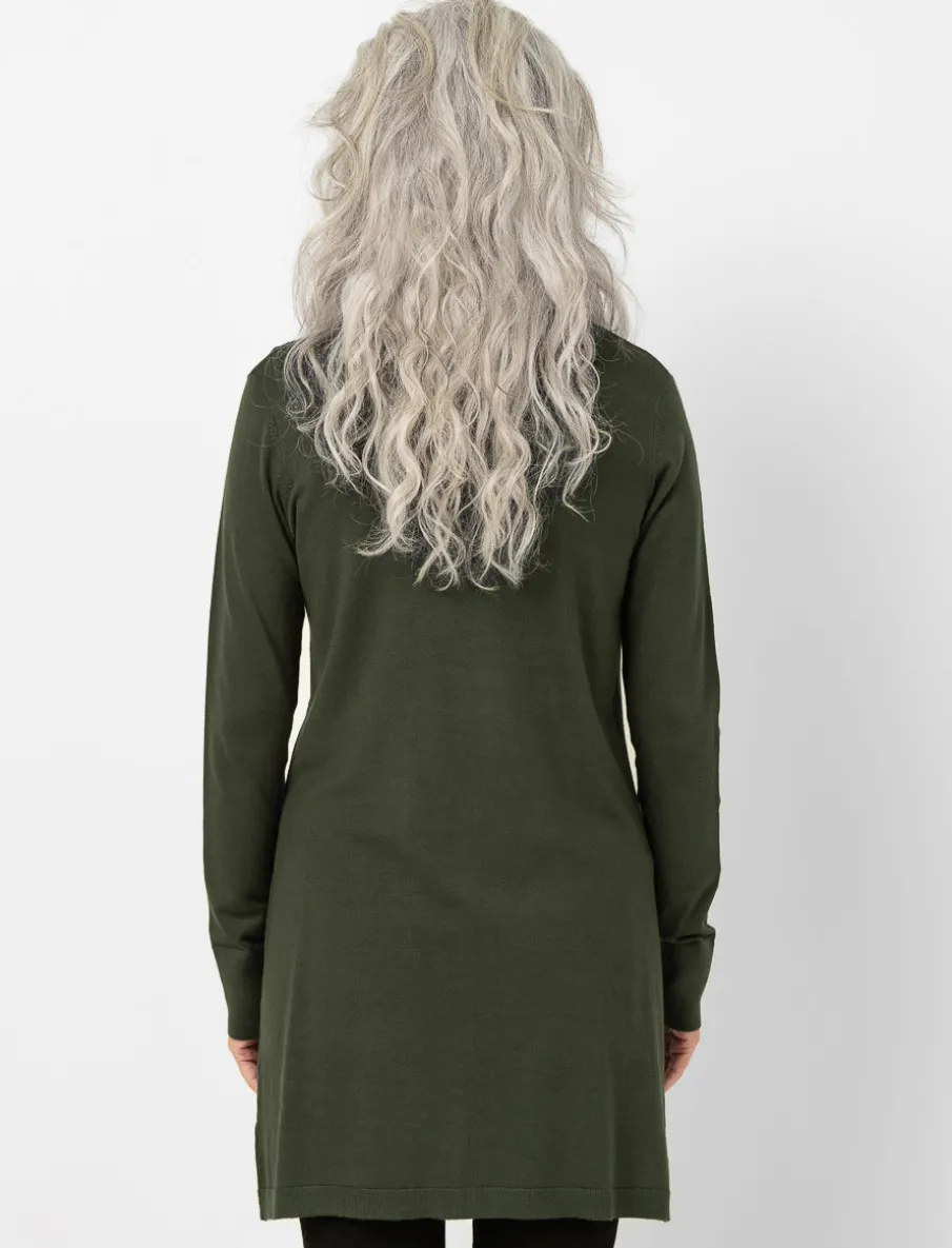 Open-front Pocket Cardigan