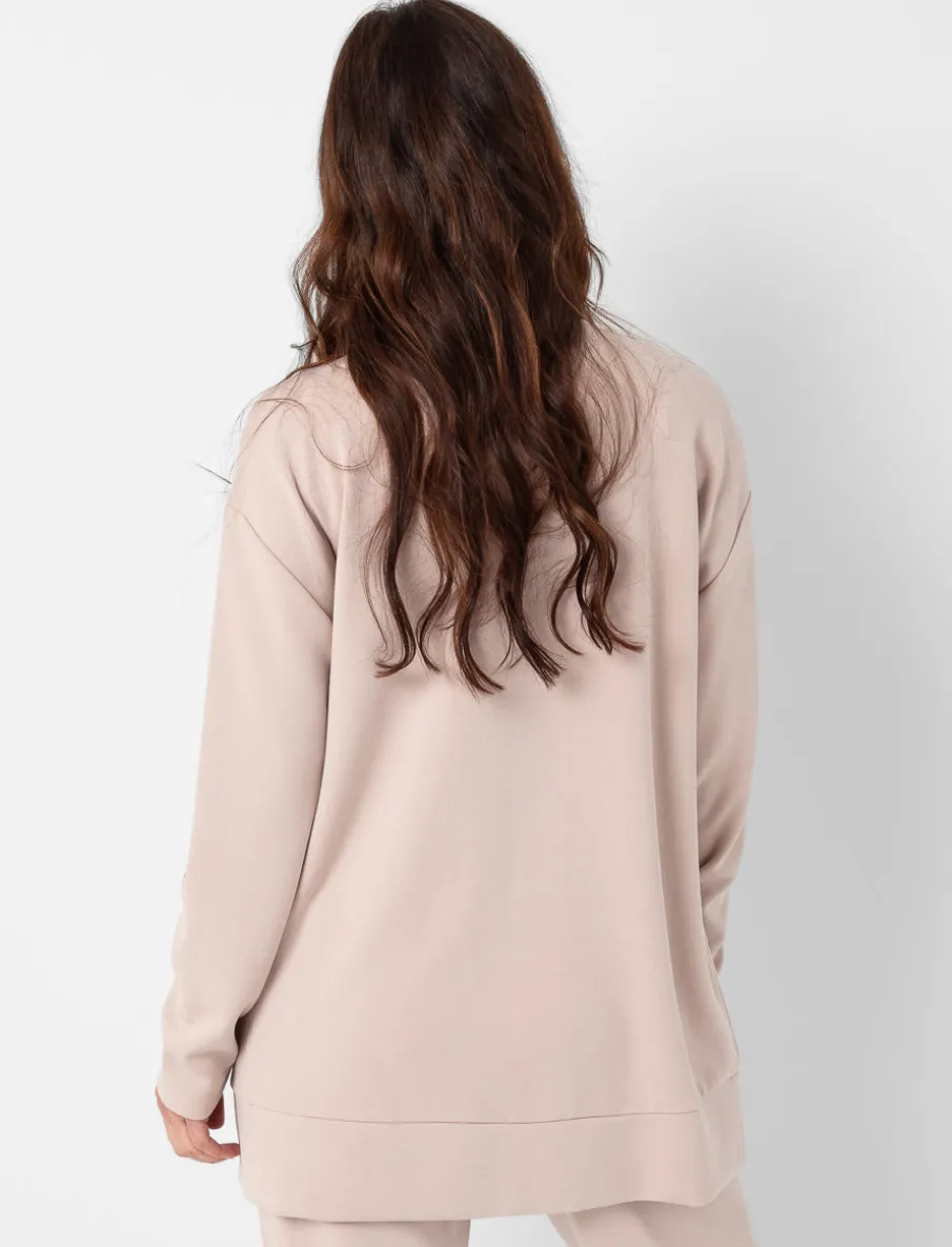 Open-front Pocket Cardigan