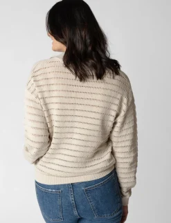 Openwork Knit Cardigan