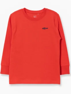 Organic Cotton Back Print T-shirt - Little Boy