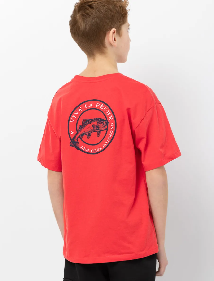 Organic Cotton Back Print T-shirt