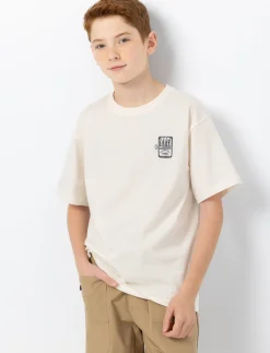 Organic Cotton Back Print T-shirt