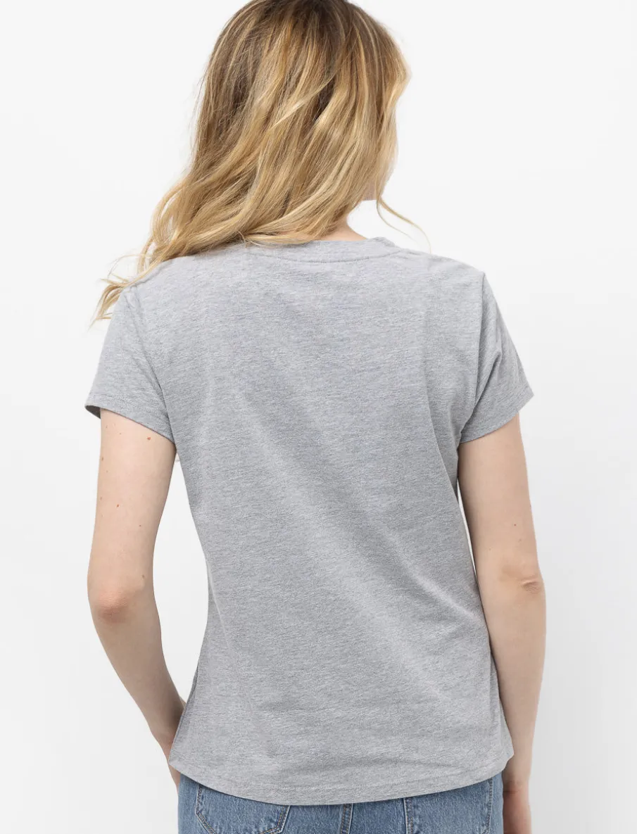 Organic Cotton Basic V-Neck T-Shirt