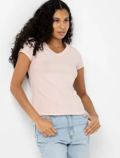 Organic Cotton Basic V-Neck T-Shirt