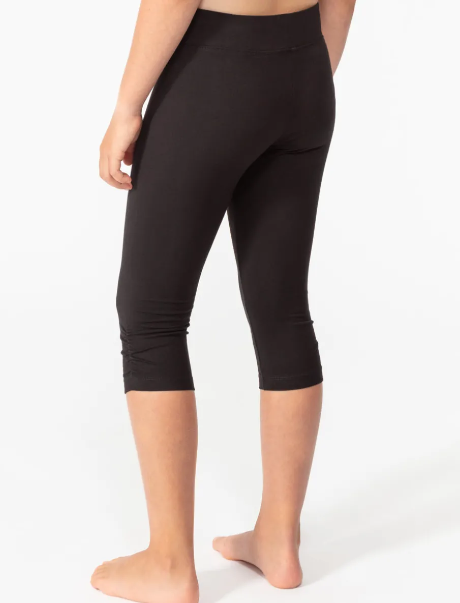 Organic Cotton Capri Leggings
