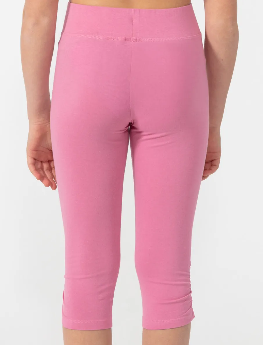 Organic Cotton Capri Leggings