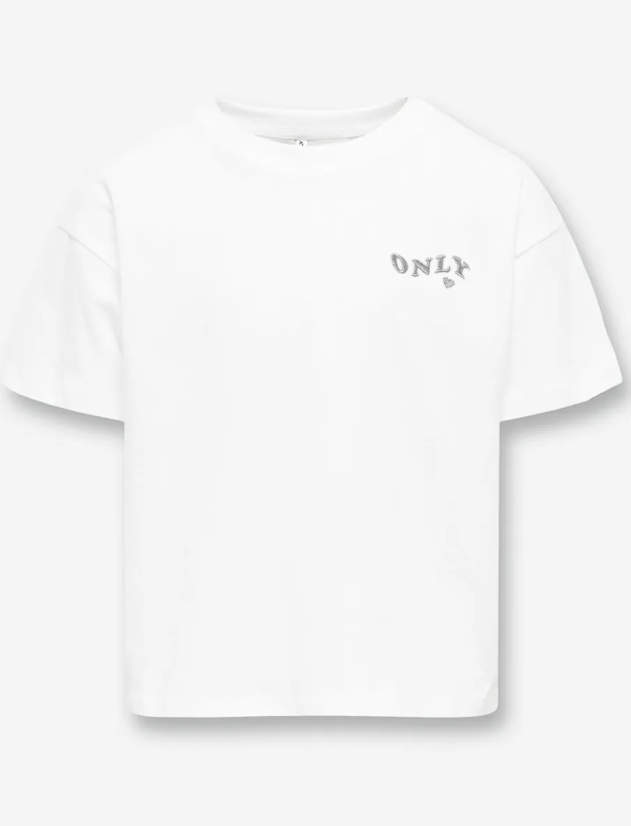 Organic Cotton Embroidred T-shirt