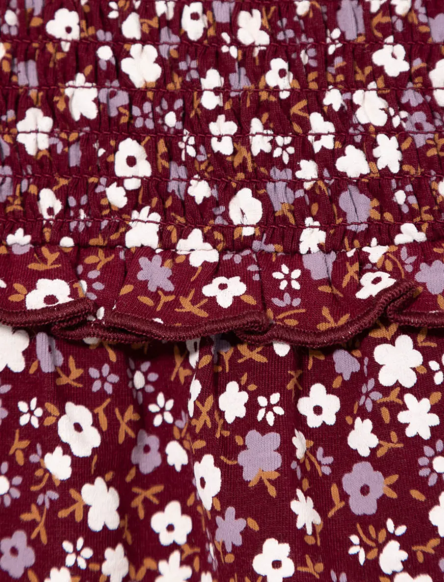 Organic Cotton Floral Dress - Baby Girl