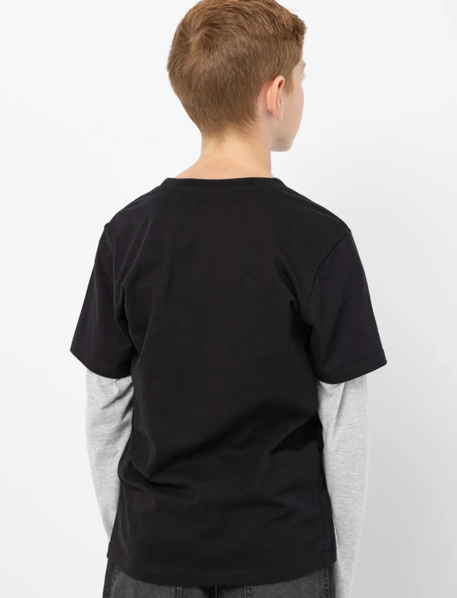 Organic Cotton Layered Sleeve T-shirt