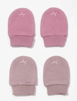 Organic Cotton Mittens - Pack of 2