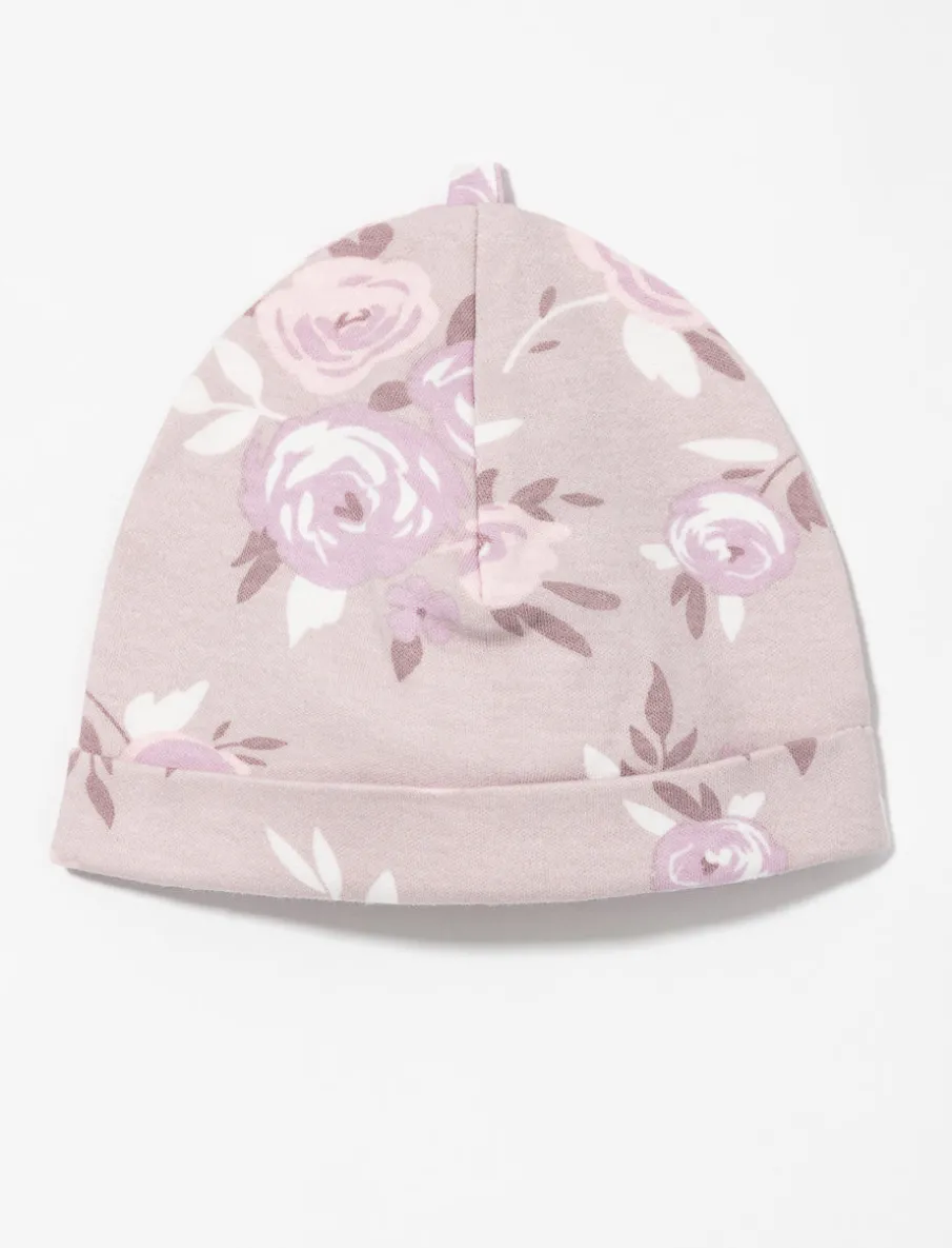 Organic Cotton Printed Beanie