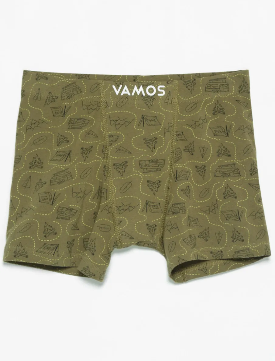 Organic Cotton Printed Boxers