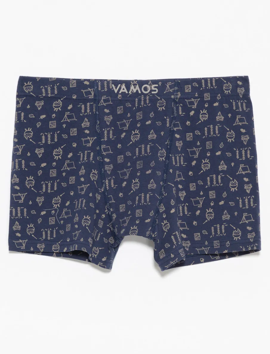 Organic Cotton Printed Boxers