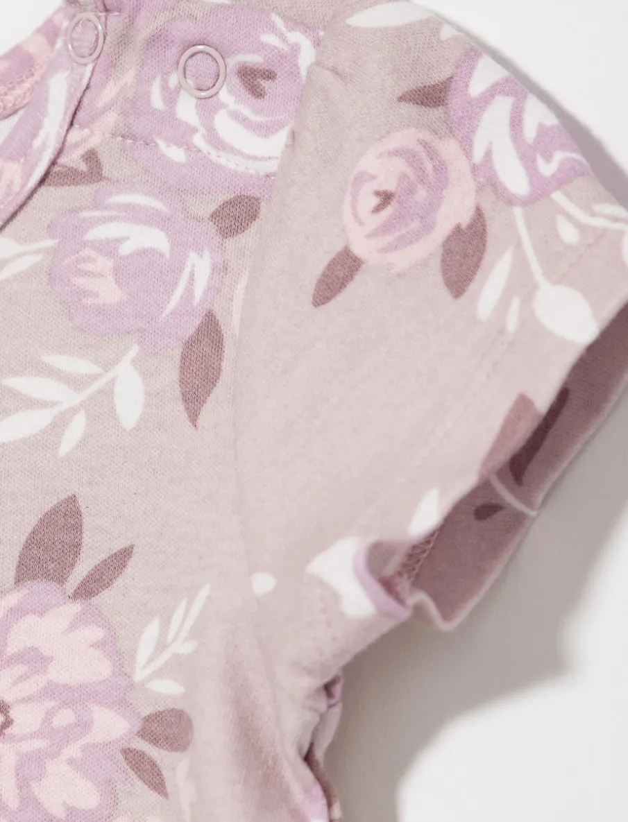 Organic Cotton Printed Bodysuit