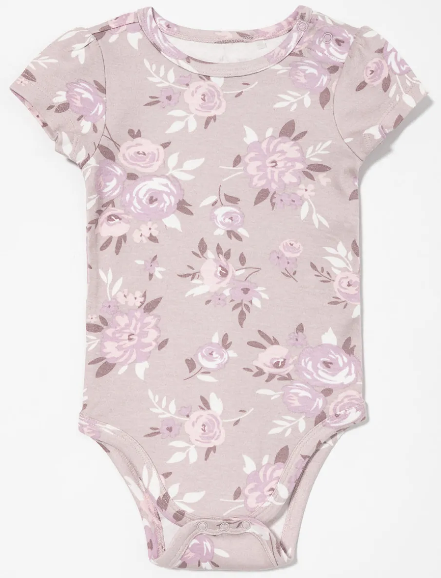 Organic Cotton Printed Bodysuit