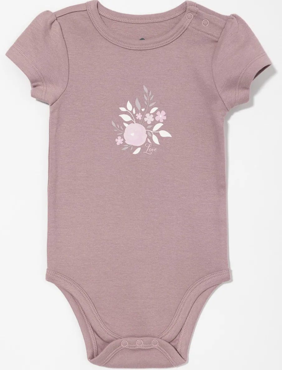 Organic Cotton Printed Bodysuit