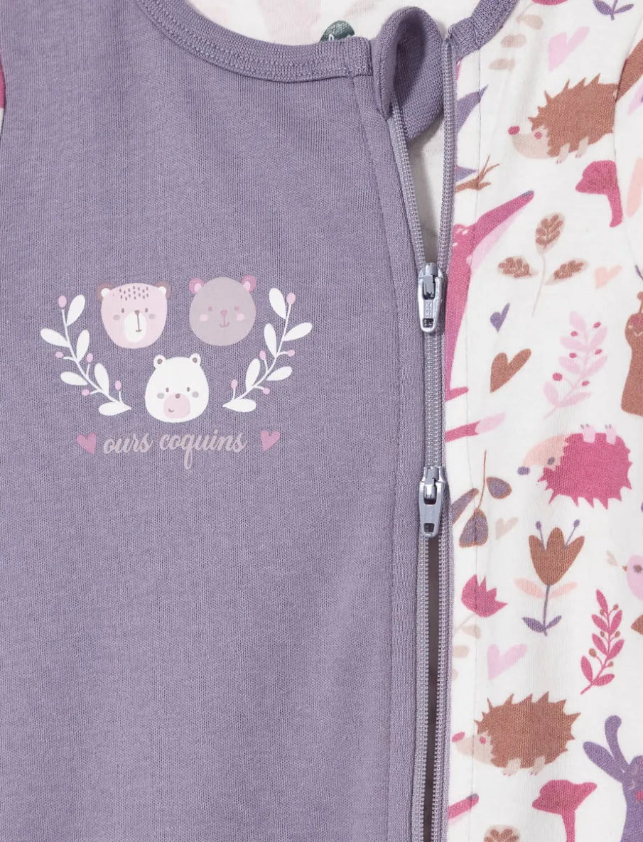 Organic Cotton Printed Onesie PJ