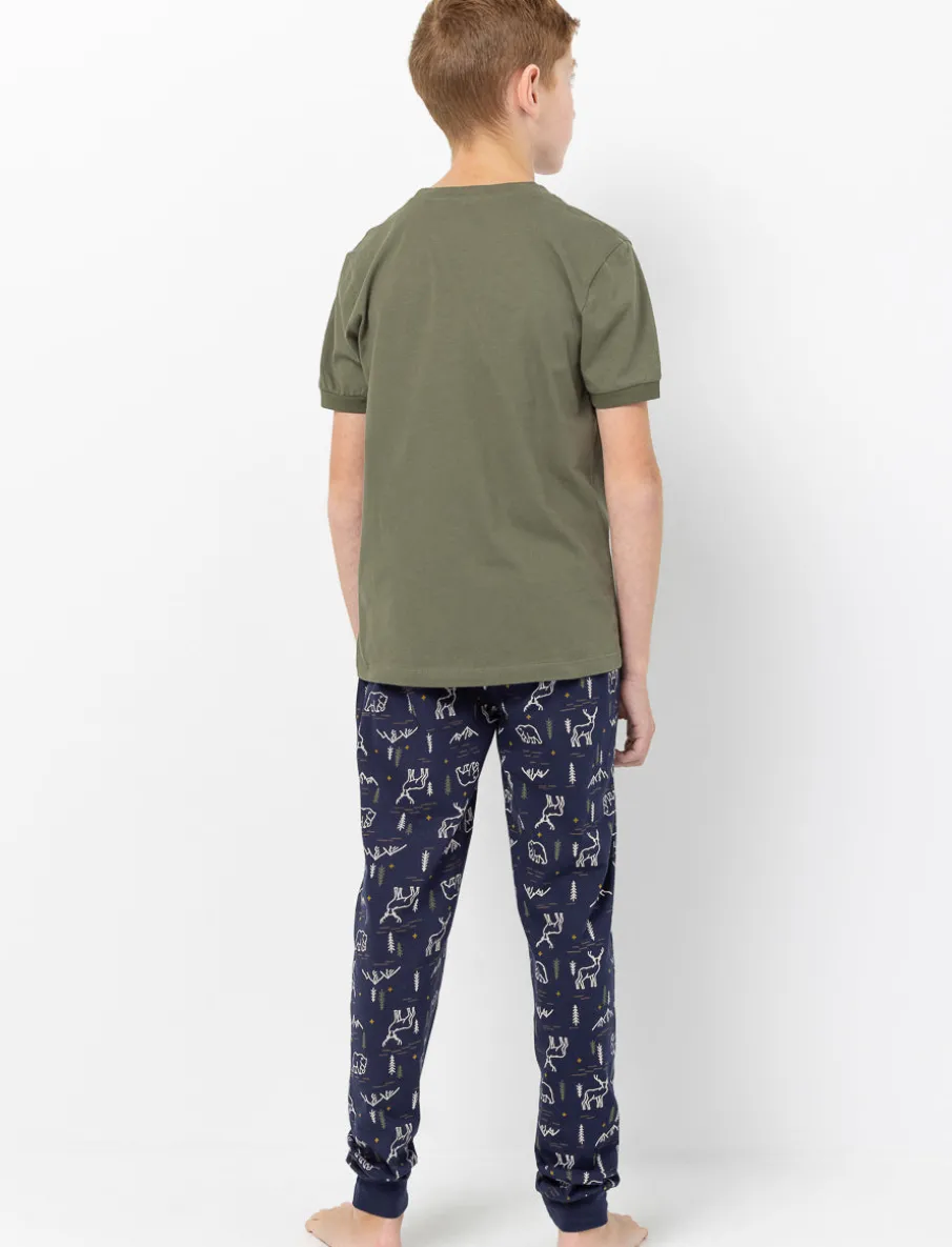 Organic Cotton Printed 2-piece PJ Set