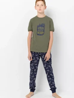 Organic Cotton Printed 2-piece PJ Set