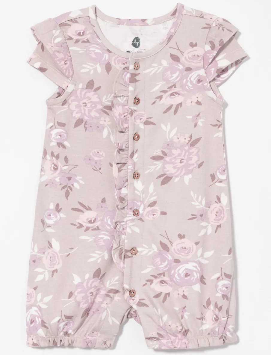 Organic Cotton Printed Romper