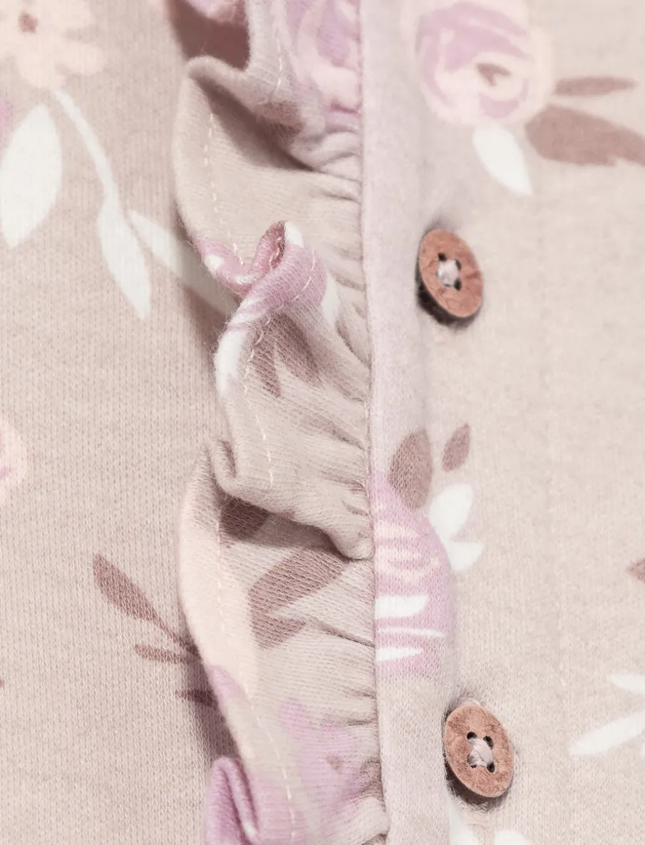 Organic Cotton Printed Romper