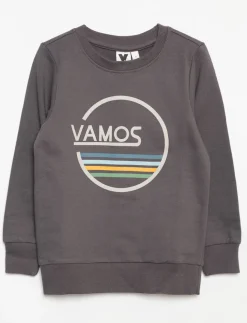 Organic Cotton Printed Sweatshirt - Little Boy