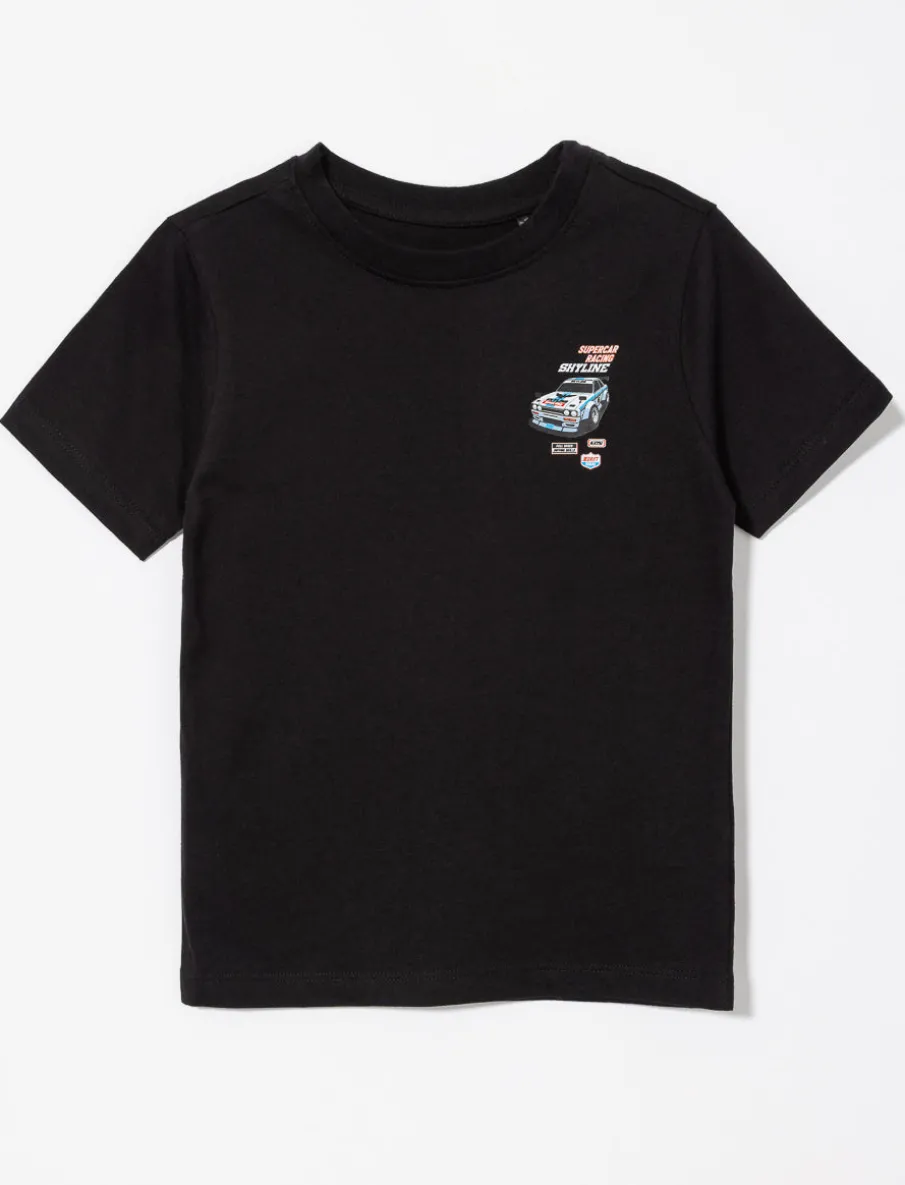 Organic Cotton Printed T-shirt - Little Boy