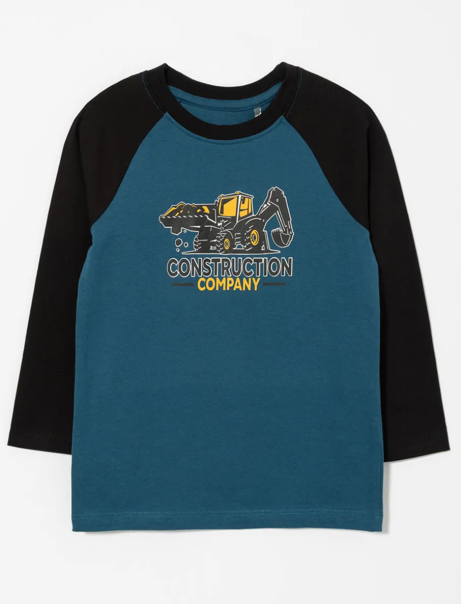 Organic Cotton Printed T-shirt - Little Boy