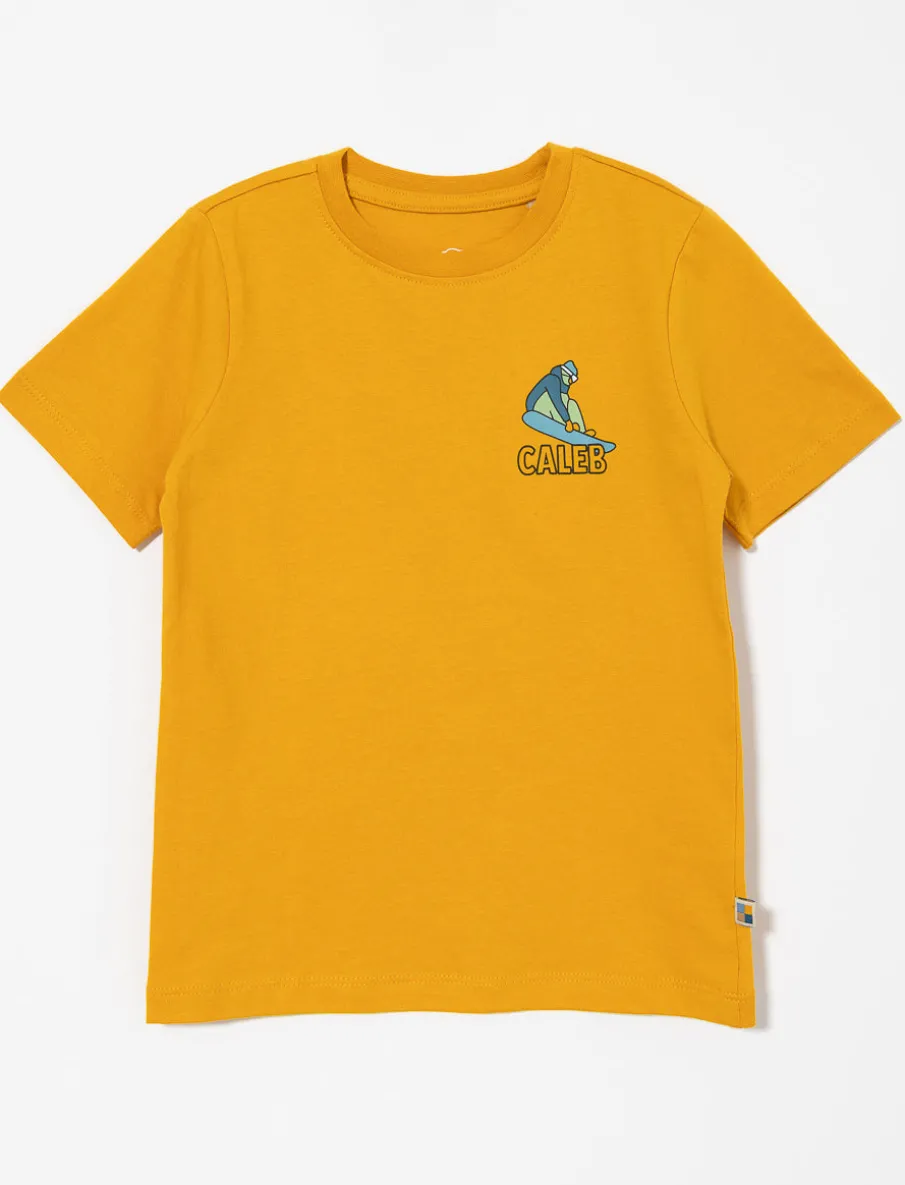 Organic Cotton Printed T-shirt - Little Boy