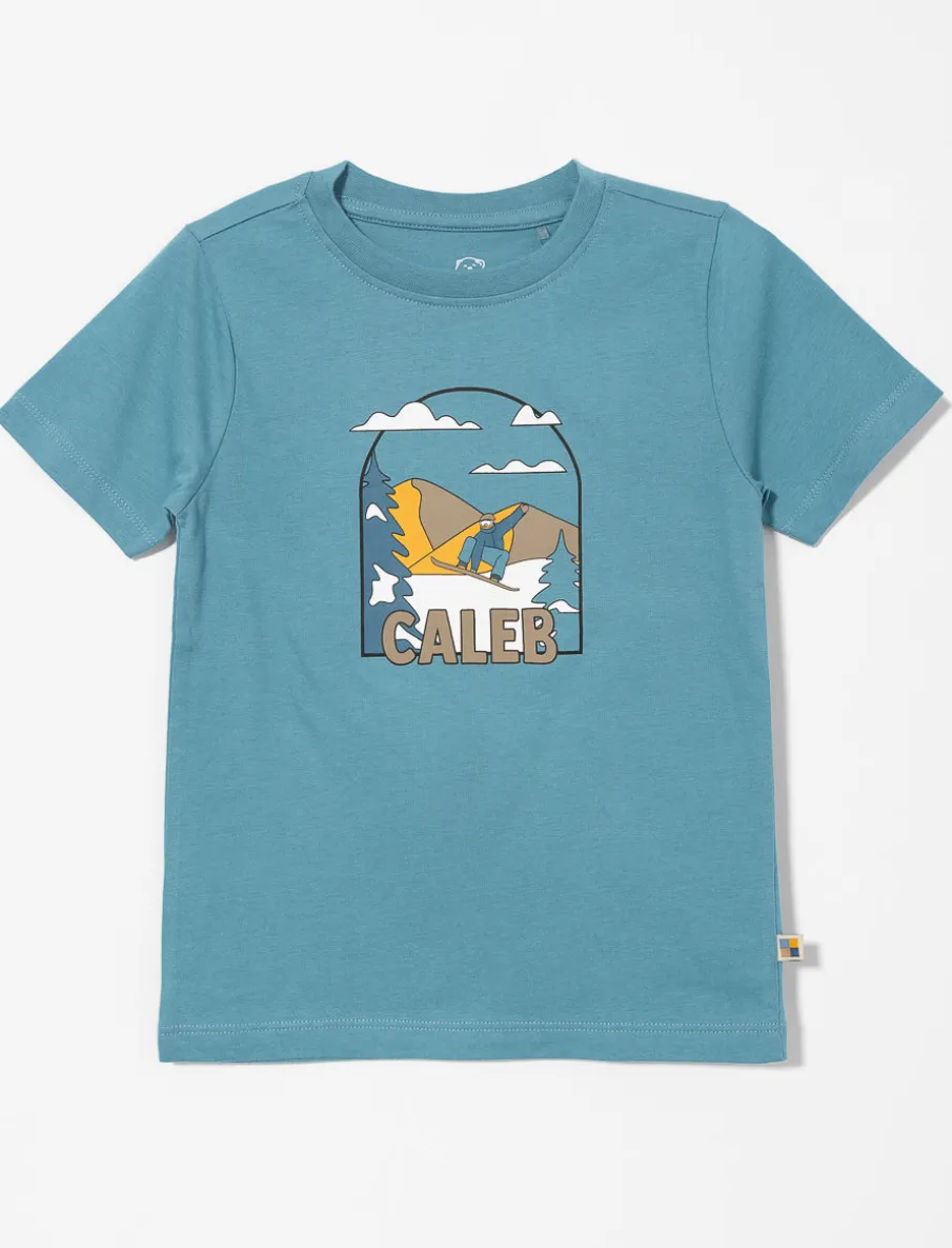 Organic Cotton Printed T-shirt - Little Boy