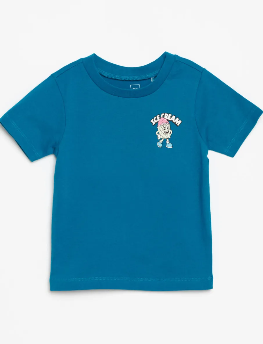 Organic Cotton Printed T-shirt - Baby Boy
