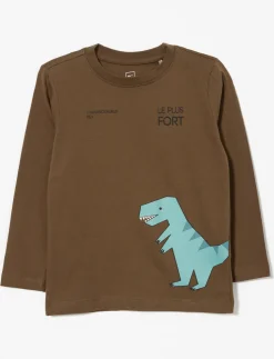 Organic Cotton Printed T-shirt - Little Boy