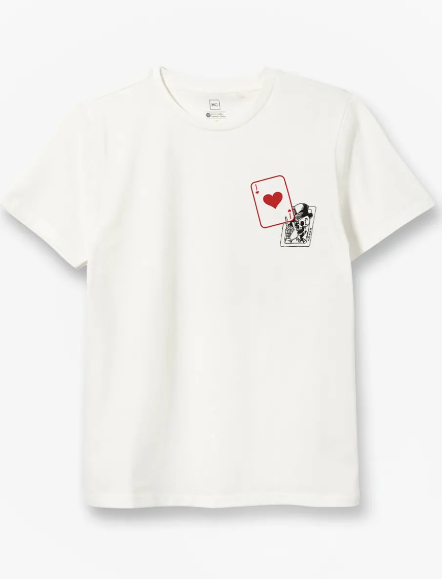 Organic Cotton Printed T-shirt - Teen Boys
