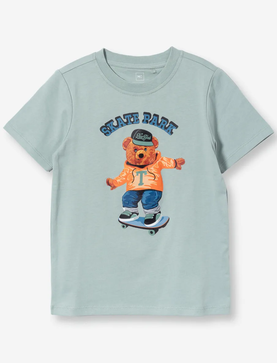 Organic Cotton Teddy Bear T-shirt