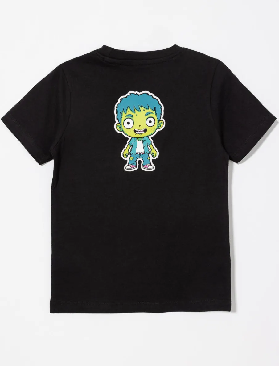 Organic Cotton T-shirt with Back Print – Little Boy