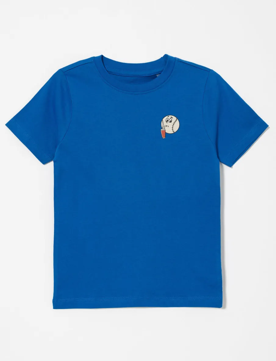 Organic Cotton T-shirt with Back Print – Little Boy