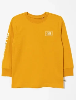 Organic Cotton T-shirt with Back Print - Little Boy