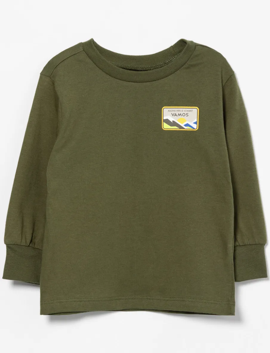 Organic Cotton T-shirt with Back Print - Baby Boy