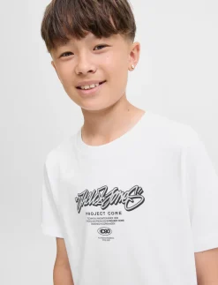 Oversized T-shirt with Graphic Print